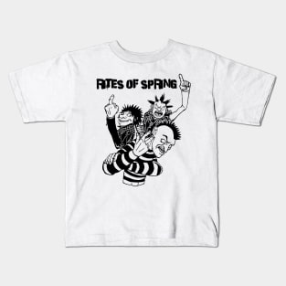 Punk Rock Man Of Rites Of Spring Kids T-Shirt